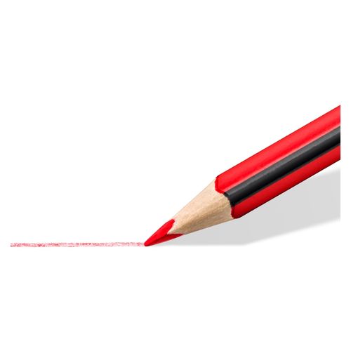Staedtler Noris Colour Triangular Pencils 185 Assorted Colours Box 6