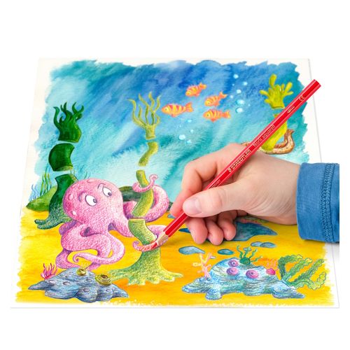 Staedtler Noris Aquarell Watercolour Pencils Assorted Box 36