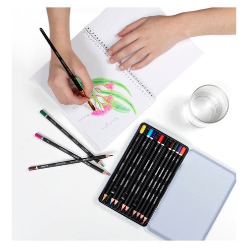 Derwent Watercolour Pencils Assorted Pack 12