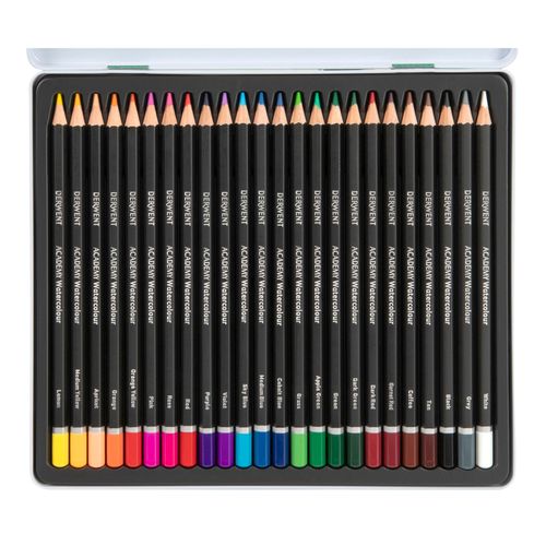 Derwent Watercolour Pencils Assorted Pack 24