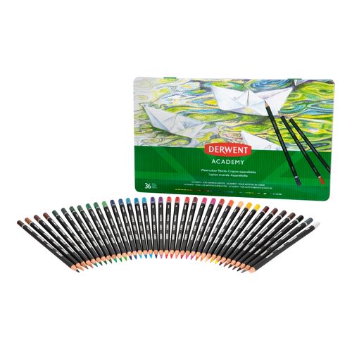 Derwent Watercolour Pencils Assorted Pack 36