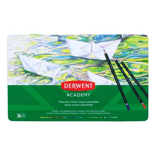 Derwent Watercolour Pencils Assorted Pack 36