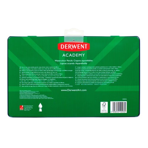 Derwent Watercolour Pencils Assorted Pack 36