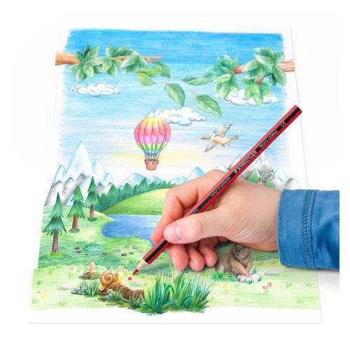 Staedtler Noris Colour Pencils 185 Assorted Colours Class Pack 144