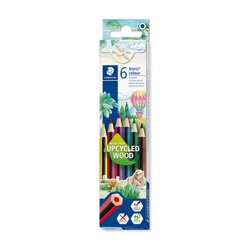Staedtler Noris Colour Pencils 185 Assorted Colours Box 6