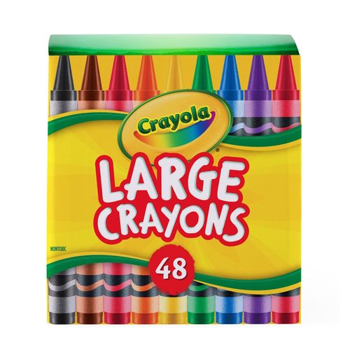 Crayola Deskpack Crayons Assorted Colours Tub 48