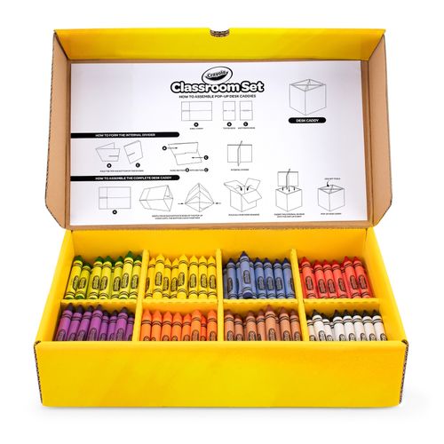 Crayola Classpack Crayons Assorted Colours Box 240