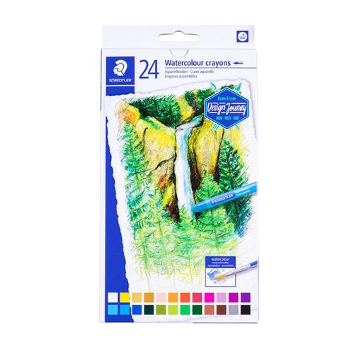 Staedtler Watercolour Crayons Box Of 24 Assorted Colours 223 C24