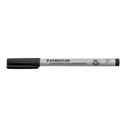 Staedtler Lumocolor Non Permanent Fine Marker 316 Black Box 10