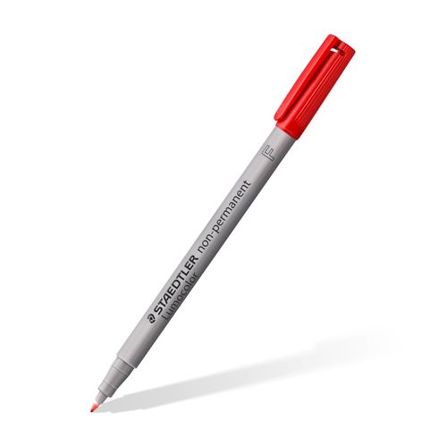 Staedtler Lumocolor Non Permanent Fine Marker 316 Wallet 6