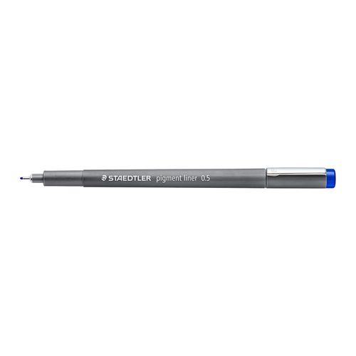 Staedtler Pigment Liner 0.5mm Blue 308 05-3 Box 10