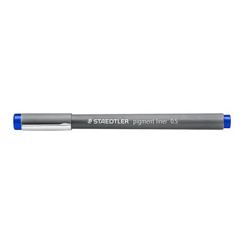 Staedtler Pigment Liner 0.5mm Blue 308 05-3 Box 10
