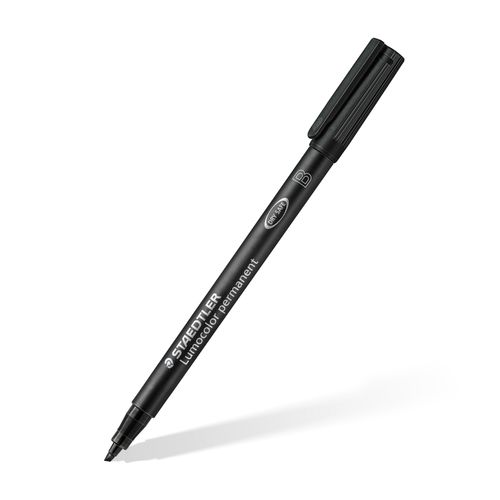 Staedtler Lumocolor Permanent Broad Marker 314 Black Box 10