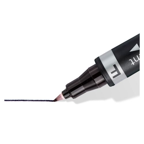 Staedtler 348 Permanent Twin Tip Marker Green Box 10