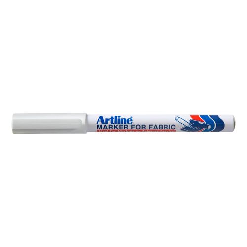 Artline 750 Laundry Marker 1.2mm Bullet Nib White - Sold Each (12 per Box)
