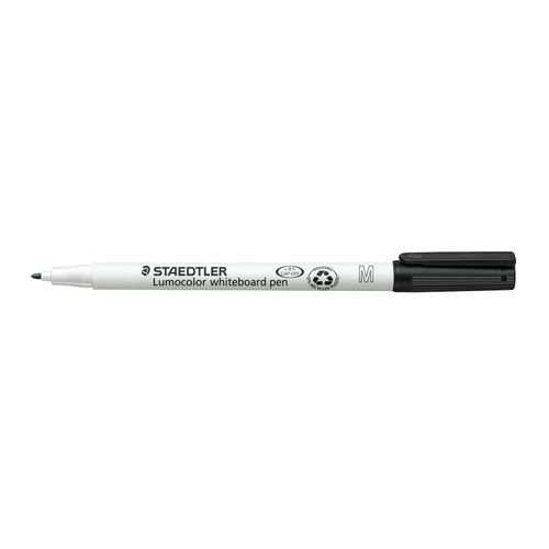 Staedtler Lumocolor 301 Whiteboard Marker Bullet Black Box 10