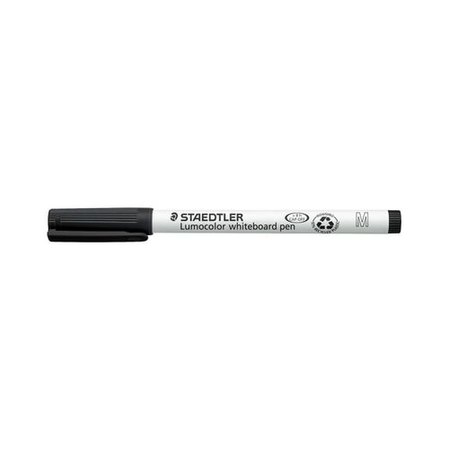 Staedtler Lumocolor 301 Whiteboard Marker Bullet Black Box 10
