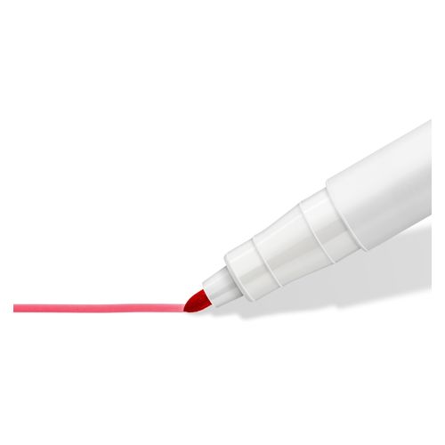 Staedtler Lumocolor 301 Whiteboard Marker Bullet Red Box 10