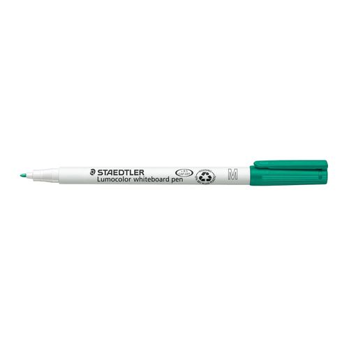 Staedtler Lumocolor 301 Whiteboard Marker Bullet Green Box 10