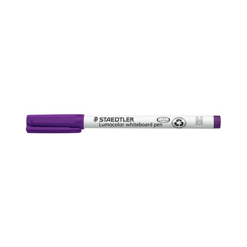 Staedtler Lumocolor 301 Whiteboard Marker Bullet Violet Box 10