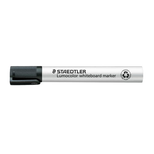 Staedtler Lumocolor 351 Whiteboard Marker Bullet Black - Sold Each (10 per box)