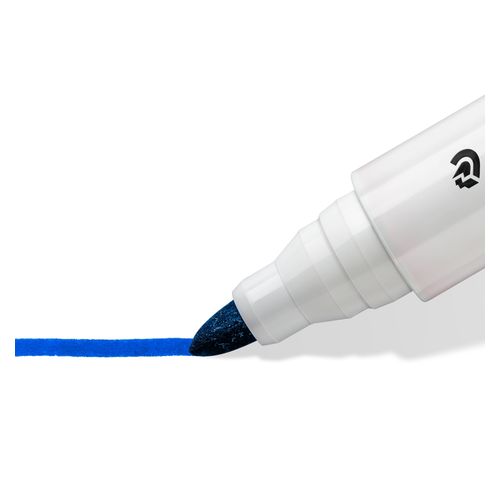 Staedtler Lumocolor 351 Whiteboard Marker Bullet Blue - Sold Each (10 per box)