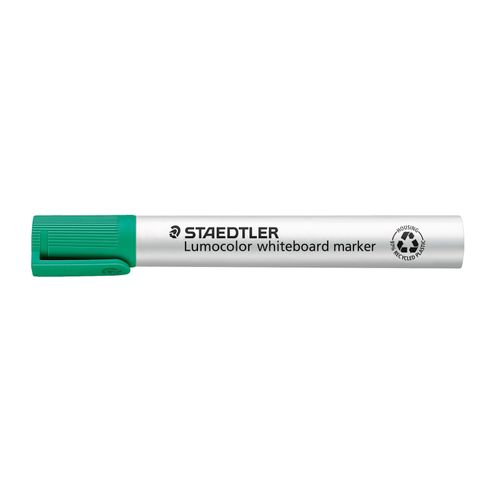 Staedtler Lumocolor 351 Whiteboard Marker Bullet Green - Sold Each (10 per box)