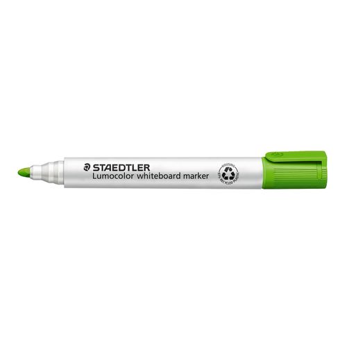 Staedtler Lumocolor 351 Whiteboard Marker Bullet Light Green - Sold Each (10 per box)