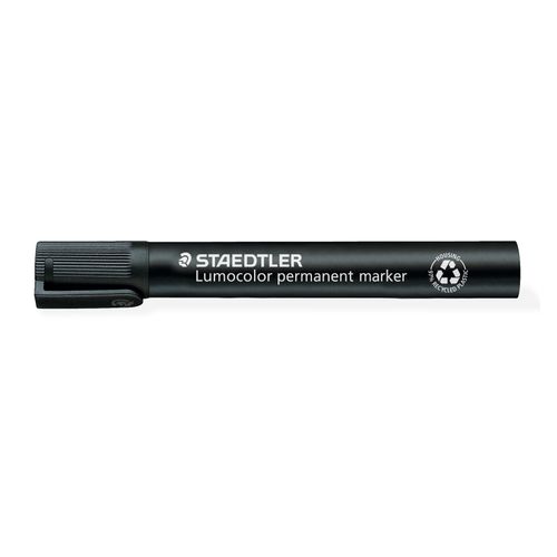 Staedtler 352 Permanent Marker Bullet Black - Sold Each (10 per Box)