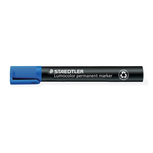 Staedtler 352 Permanent Marker Bullet Blue - Sold Each (10 per Box)