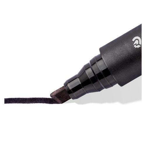 Staedtler 350 Permanent Marker Chisel Violet Box 10