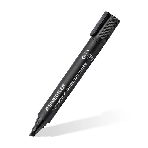Staedtler 350 Permanent Marker Chisel Assorted Wallet of 6