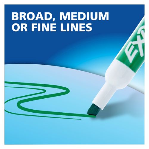 Expo Whiteboard Marker Chisel Assorted Box 36