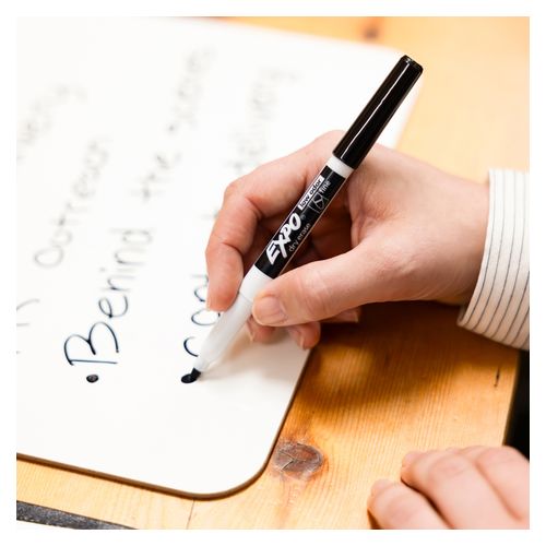 Expo Low Odour Dry Erase Whiteboard Markers Fine Tip Assorted Box 36