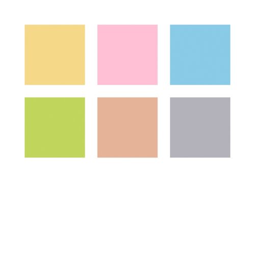 Staedtler Triplus Fineliner Pen Wallet Of 6 Assorted Pastel Colours 334 SB6 PA
