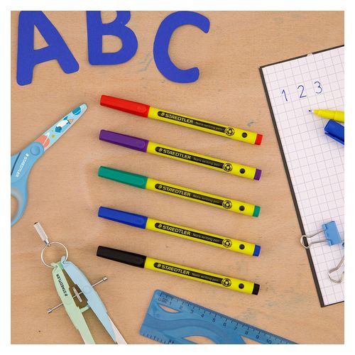 Staedtler Noris 307 Writing Pen Assorted Colours Box 50
