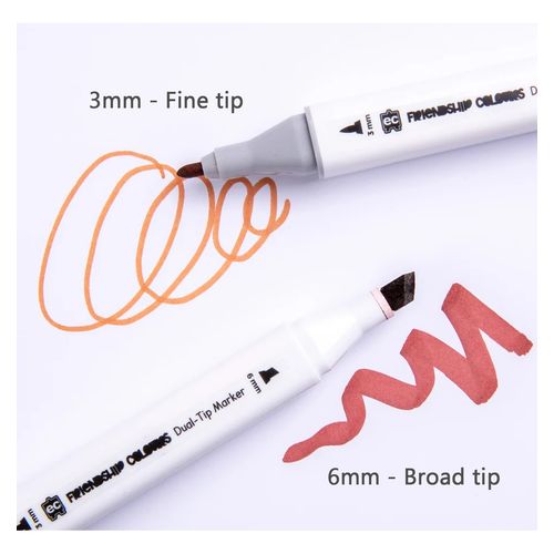 EC Friendship Colours Dual-Tip Markers Set 12