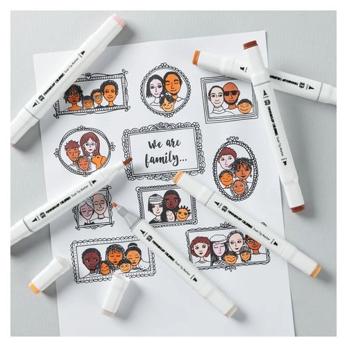 EC Friendship Colours Dual-Tip Markers Set 12