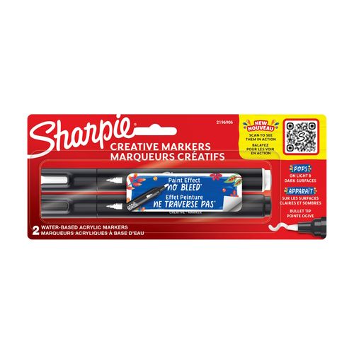 Sharpie Creative Acrylic Bullet Markers Pack 2