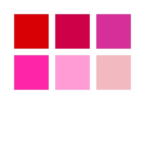 Staedtler Pigment Arts Brush Pen 371 Reds & Pinks 6 Pieces