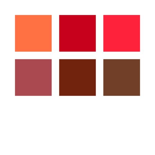 Staedtler Pigment Arts Brush Pen 371 Reds & Browns 6 Pieces