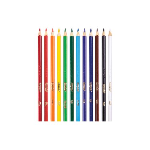 Crayola Coloured Pencils Triangular Classpack Assorted Colours Pack 240