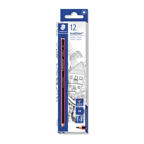 Staedtler Tradition Pencil 110 6B Box 12