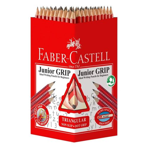 Faber-Castell Triangular Learners Grip Pencil 2B Box 60