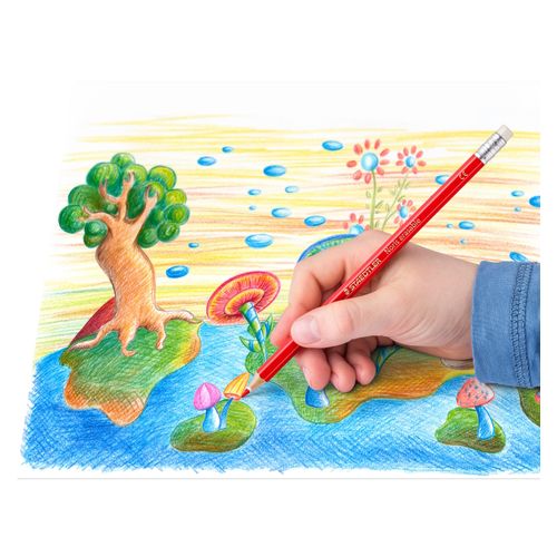 Staedtler Noris Erasable Coloured Pencils Assorted Box 12