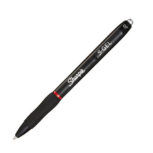 Sharpie S-Gel Retractable Pen 0.7mm Red Box 12