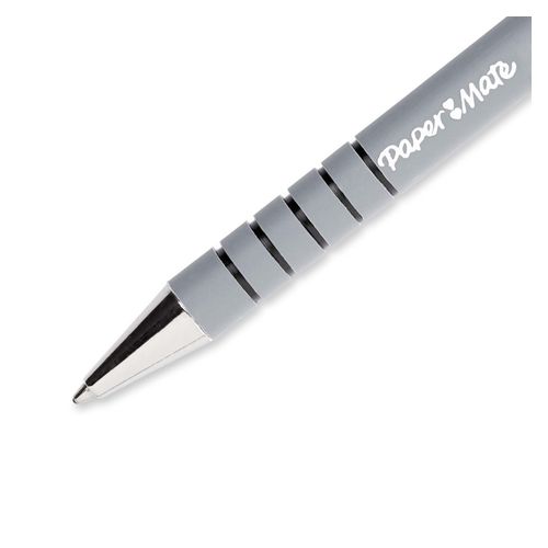 Paper Mate Flexgrip Retractable Ballpoint Pen Medium Black - Sold Each (12 per Box)