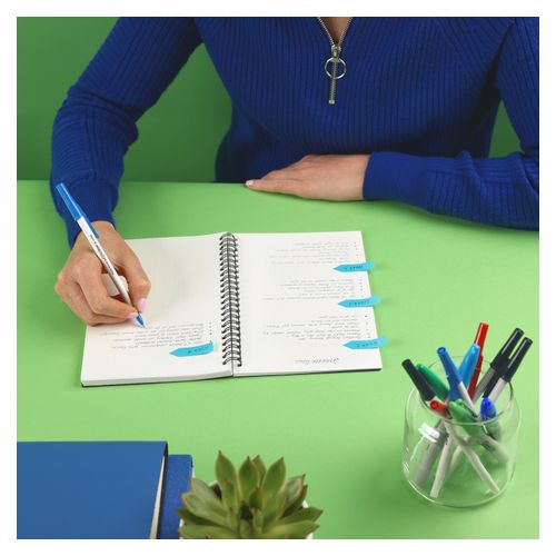 Paper Mate Kilometrico Ballpoint Pen Medium Blue Box 50