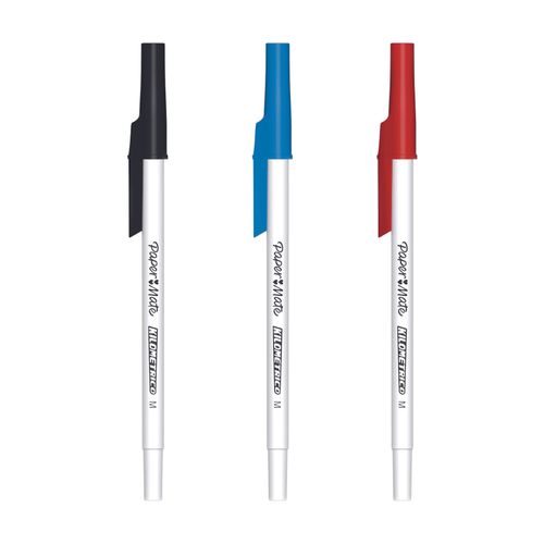 Paper Mate Kilometrico Ballpoint Pen Medium Business Assorted Pack 10