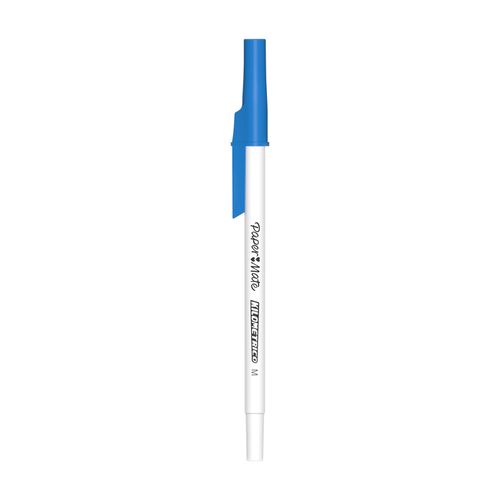 Paper Mate Kilometrico Ballpoint Pen Medium Blue Pack 10